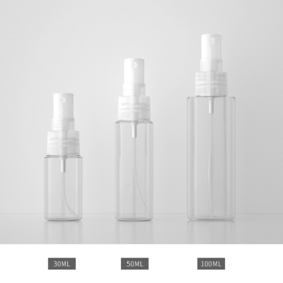 30ml50ml100ml ポンプ付きPETGスプレーボトル